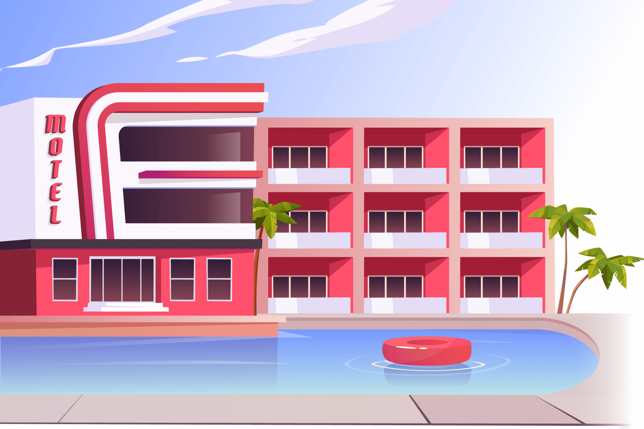 Motel software solutions: impression of a motel | HiRUM